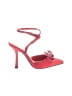 Dream Pairs Color Block Red Heels Size 6 1/2 - photo 1