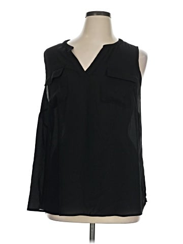 Worthington Sleeveless Blouse (view 1)