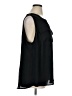 Worthington 100% Polyester Black Sleeveless Blouse Size 1X - photo 4
