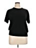 Blair 100% Acrylic Black Pullover Sweater Size XL - photo 1