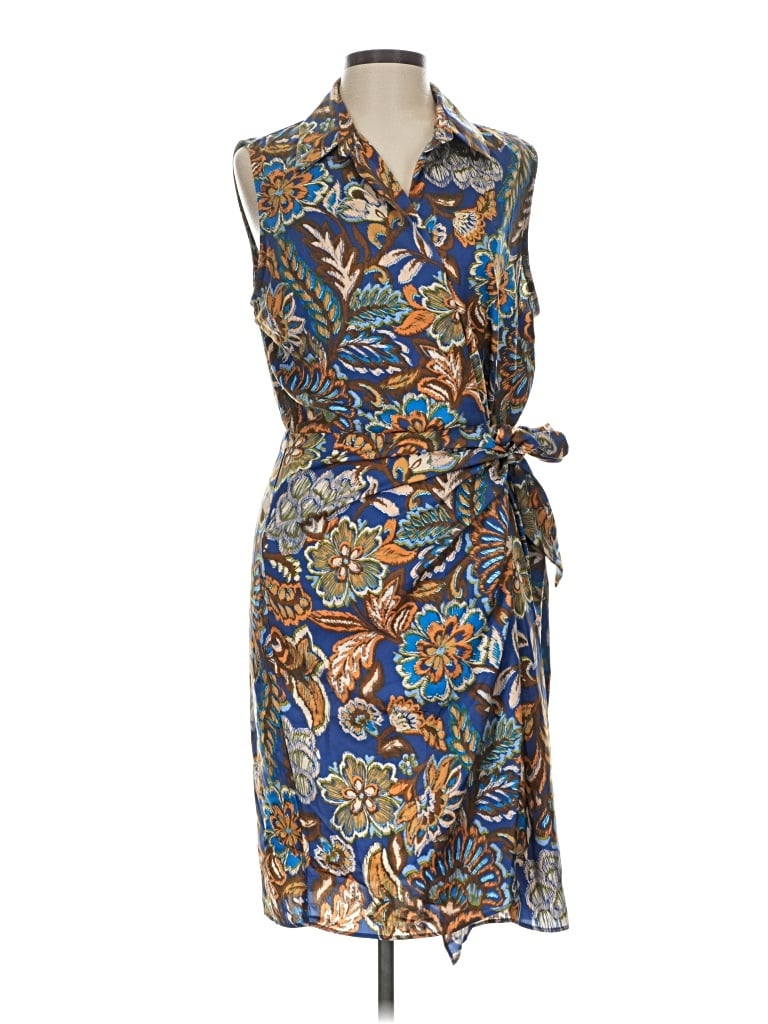 Pre-owned Drew Casual Dress In Blue