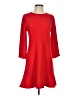 Express Solid Red Casual Dress Size S - photo 1