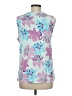 Chico's Blue Sleeveless Blouse Size M - photo 2