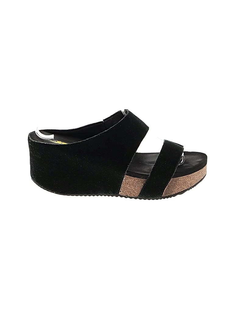 Pre-owned Volatile Wedges In Black