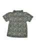 Tea 100% Cotton Polka Dots Green Short Sleeve Button-Down Shirt Size 2 - photo 2