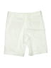 J.Jill Solid Ivory Khaki Shorts Size 6 - photo 2