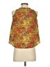 Soprano 100% Polyester Yellow Sleeveless Blouse Size L - photo 2