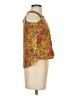 Soprano 100% Polyester Yellow Sleeveless Blouse Size L - photo 4
