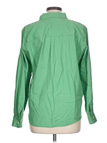 Ann Taylor LOFT Long Sleeve Button-Down Shirt (view 2)