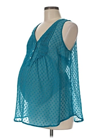 Motherhood Sleeveless Blouse (view 1)