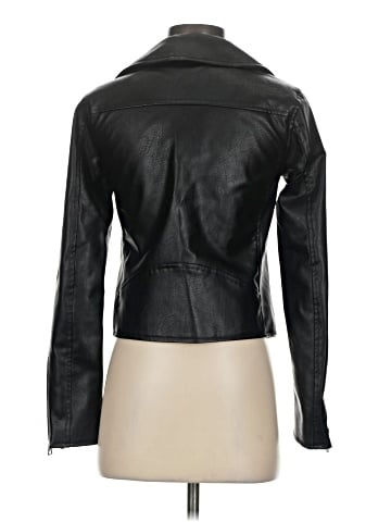 Anthropologie Faux Leather Jacket (view 2)