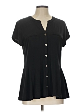 Dana Buchman Short Sleeve Blouse