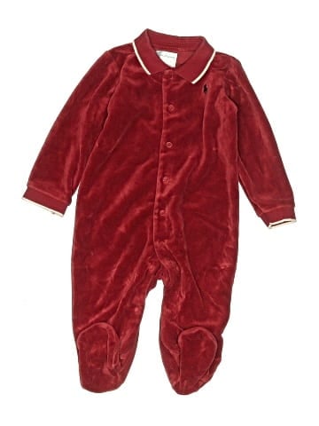 Ralph Lauren Long Sleeve Onesie (view 1)