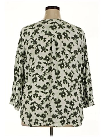 Caslon 3/4 Sleeve Blouse (view 2)