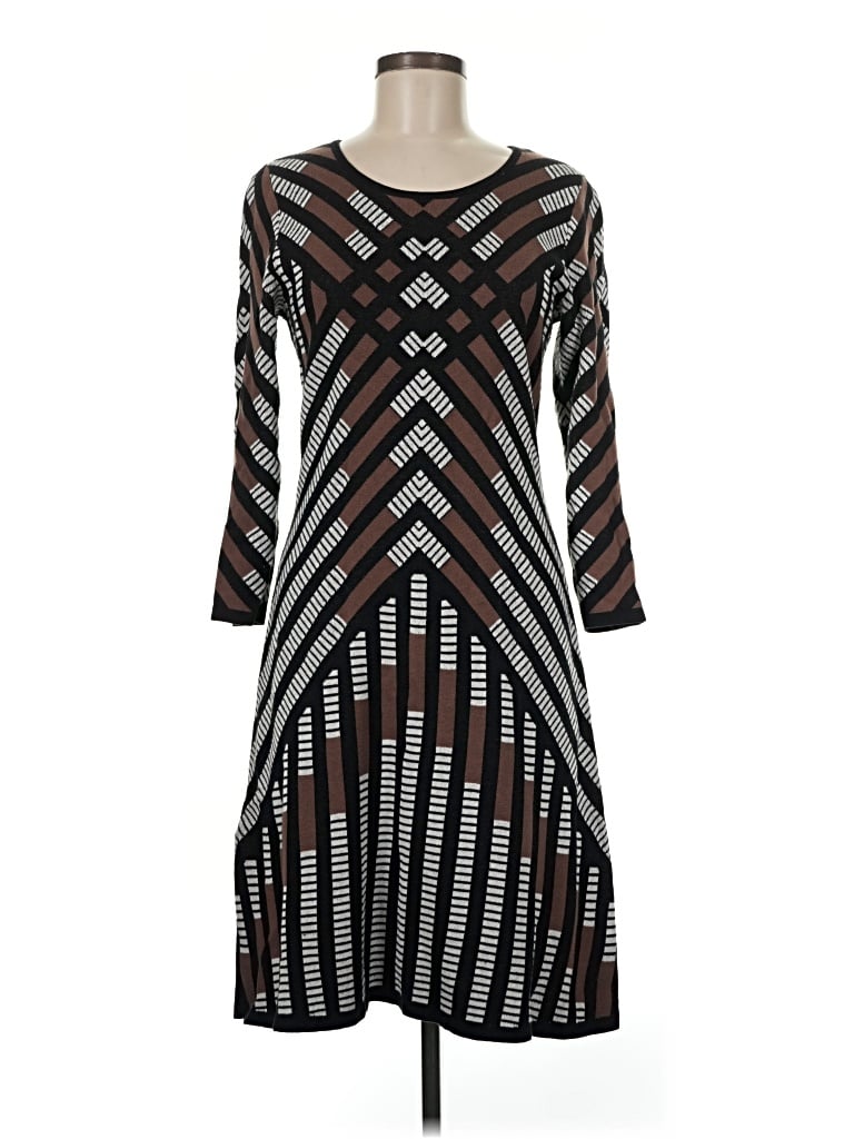 Pre-owned Nine West Casual Dress In Black