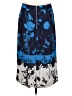 Ted Baker London 100% Polyester Print Blue Casual Skirt Size 8 (3) - photo 2