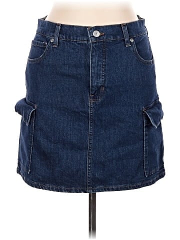 Banana Republic Factory Store Denim Skirt (view 1)