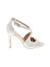 metaphor Silver Sandals Size 6 - photo 1
