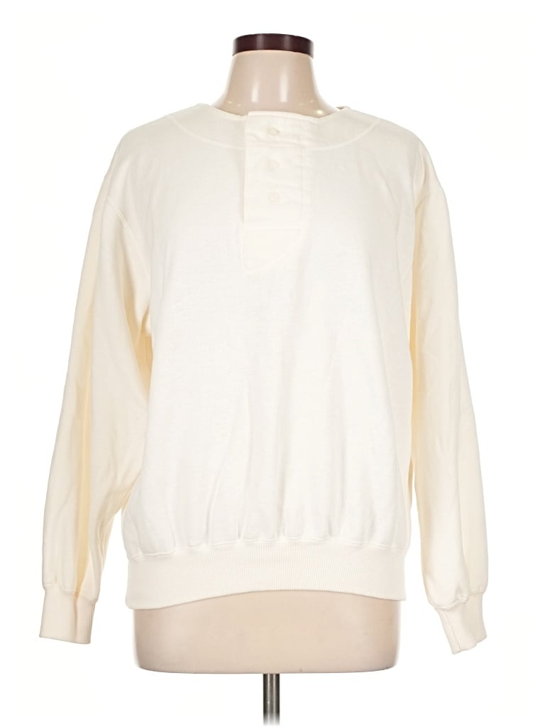 Pre-owned Unionbay Pullover Sweater In Ivory