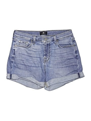 7 For All Mankind Denim Shorts (view 1)