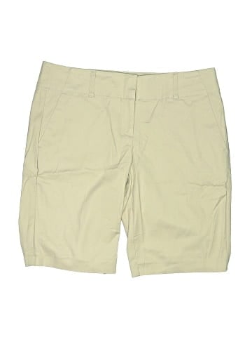 Ann Taylor Khaki Shorts (view 1)