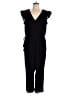 Tommy Bahama Solid Black Jumpsuit Size L - photo 1