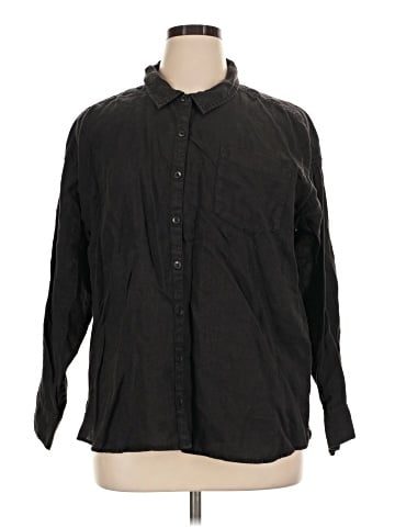 Splendid Long Sleeve Button-Down Shirt (view 1)