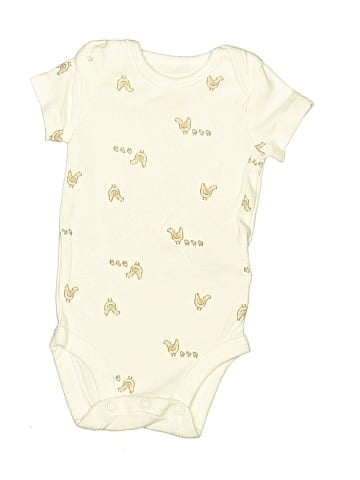Child of Mine by Carter's Short Sleeve Onesie (view 1)