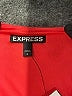 Express Solid Red Cocktail Dress Size 4 - photo 7