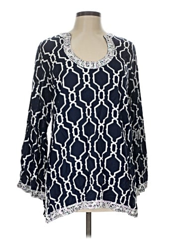 Escapada Long Sleeve Blouse (view 1)