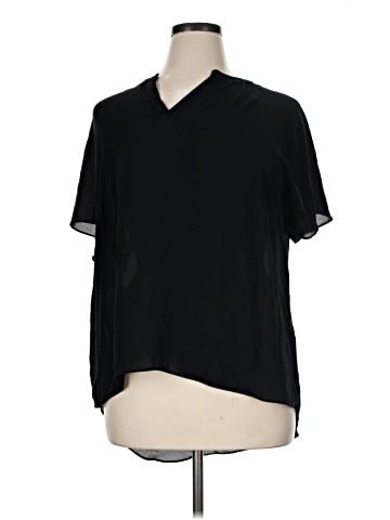 Worthington Short Sleeve Blouse (view 1)