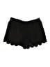 Madewell 100% Polyester Hearts Black Shorts Size XL - photo 1