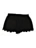 Madewell 100% Polyester Hearts Black Shorts Size XL - photo 2