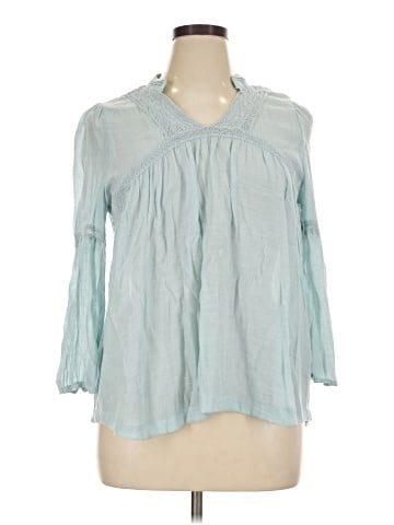 Zac & Rachel 3/4 Sleeve Blouse (view 1)