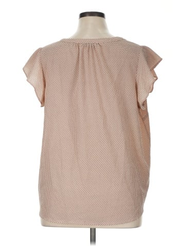Adrianna Papell Short Sleeve Blouse (view 2)