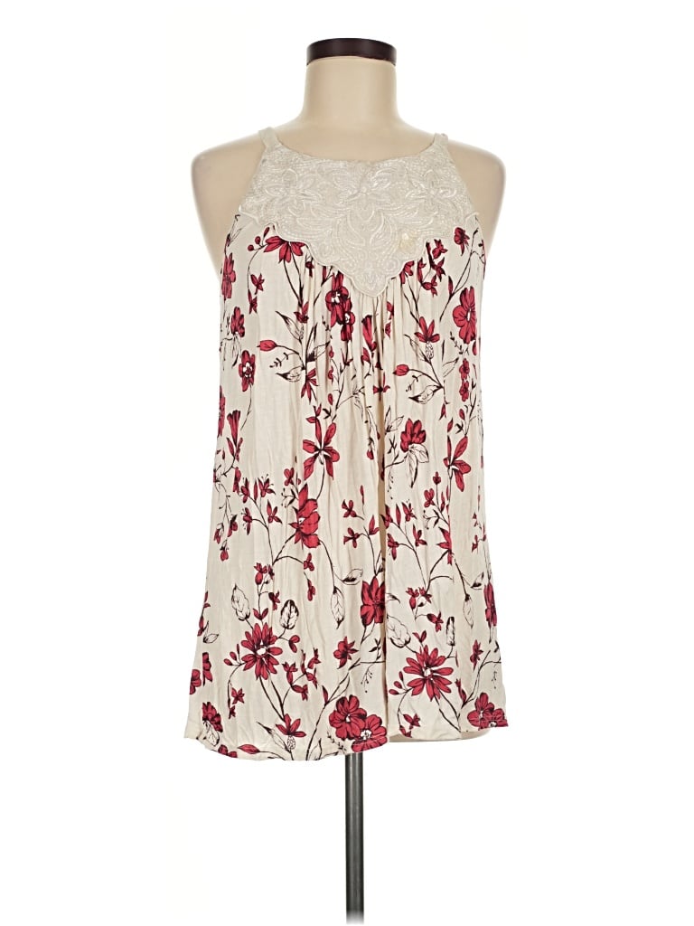 Pre-owned One September Sleeveless Blouse In Ivory