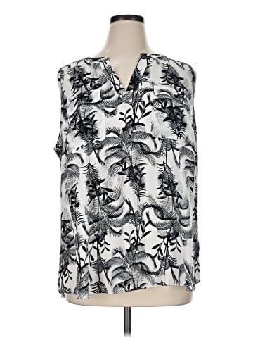 Worthington Sleeveless Blouse (view 1)