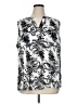 Worthington 100% Polyester Silver Sleeveless Blouse Size 1X - photo 1