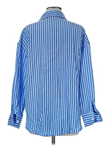 Unbranded Long Sleeve Button-Down Shirt (view 2)