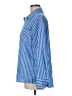 Unbranded Stripes Blue Long Sleeve Button-Down Shirt Size M - photo 5