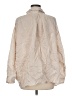 Zara Stripes Tan Long Sleeve Button-Down Shirt Size M - photo 2
