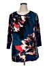 Dana Buchman Blue 3/4 Sleeve Blouse Size XL - photo 1