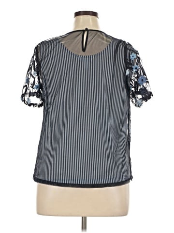 Cj Banks Short Sleeve Blouse (view 2)