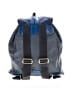 Meredith Wendell 100% Leather Blue Backpack One size - photo 2