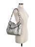 Coach 100% Leather Silver Gray Leather Hobo One size - photo 2