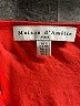 Maison d' Amelie 100% Polyester Red 3/4 Sleeve Top Size S - photo 7