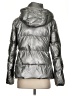 BCBGeneration Solid Silver Snow Jacket Size XXS - photo 2