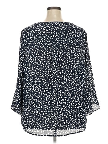Style&Co 3/4 Sleeve Blouse (view 2)