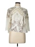 Chico's Ivory 3/4 Sleeve Blouse Size Lg (2) - photo 1
