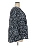 Style&Co 100% Polyester Animal Print Blue 3/4 Sleeve Blouse Size 3X - photo 4